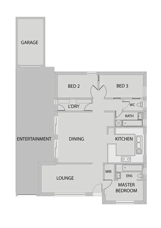 Floorplan of Homely house listing, 15 Flint Crescent, Delahey VIC 3037