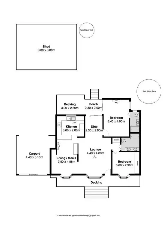 Floorplan of Homely house listing, 21-23 Avoca Street, Goolwa SA 5214
