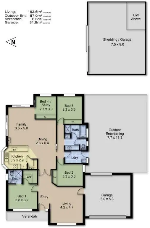 Floorplan of Homely house listing, 35 Mine Road, Kanmantoo SA 5252