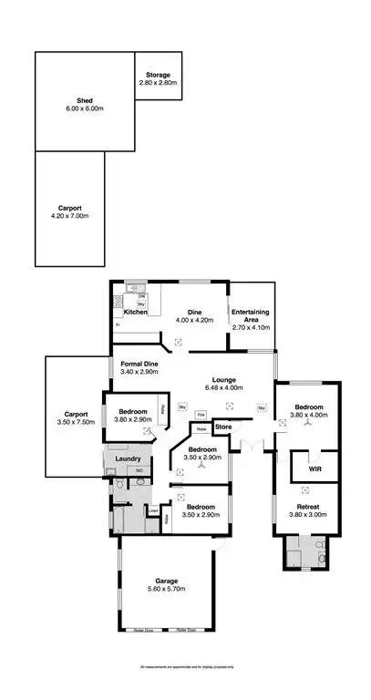 Floorplan of Homely house listing, 16 Hope Street, Encounter Bay SA 5211