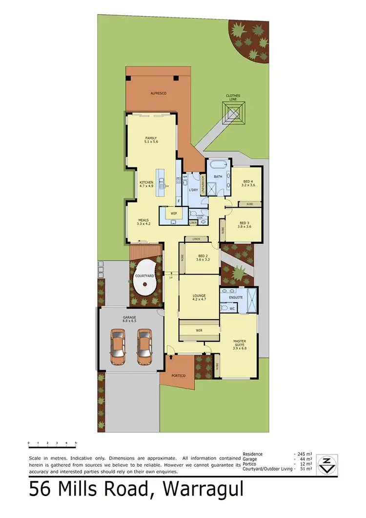 Floorplan of Homely house listing, 56 Mills Road, Warragul VIC 3820