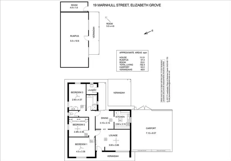 Floorplan of Homely house listing, 19 Marnhull Street, Elizabeth Grove SA 5112
