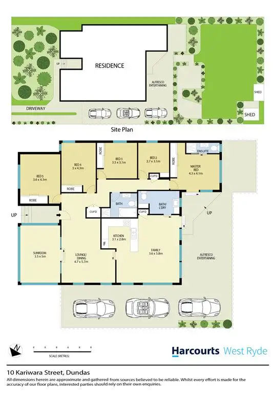 Floorplan of Homely house listing, 10 Kariwara Street, Dundas NSW 2117