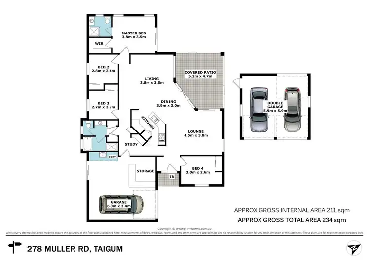 Floorplan of Homely house listing, 278 Muller road, Taigum QLD 4018