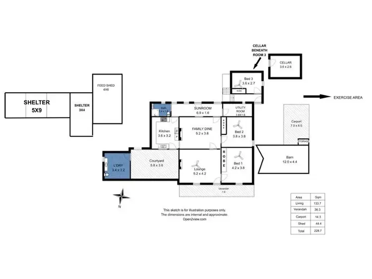 Floorplan of Homely house listing, 8 Harris Road, Gawler East SA 5118