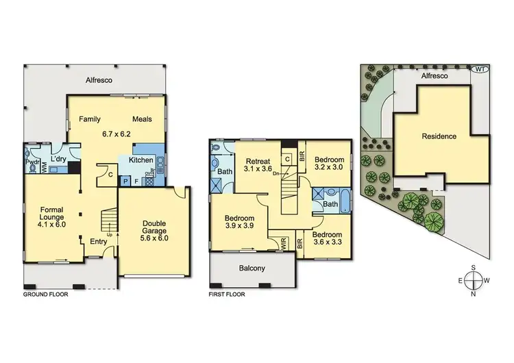 Floorplan of Homely house listing, 26 Madison Boulevard, Mitcham VIC 3132