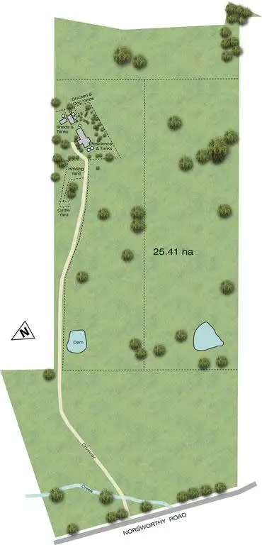 Floorplan of Homely rural property listing, 74 Norsworthy Road Forreston via, Gumeracha SA 5233