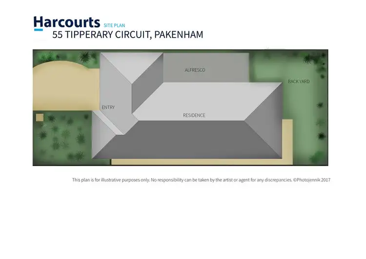 Floorplan of Homely house listing, 55 Tipperary Circuit, Pakenham VIC 3810