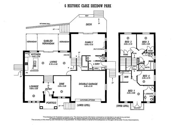 Floorplan of Homely house listing, 6 Historic Close, Sheidow Park SA 5158