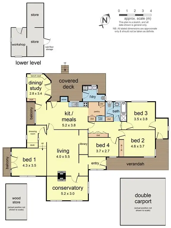 Floorplan of Homely house listing, 57 Balmoral Street, Kilsyth VIC 3137