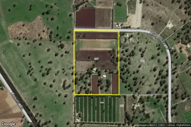 Floorplan of Homely land listing, 317 Rangeview Drive Wanerie, Gingin WA 6503