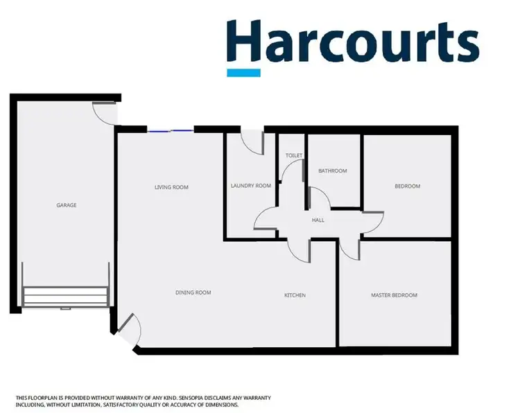 Floorplan of Homely unit listing, 2/18 Colla Court, Horsham VIC 3400
