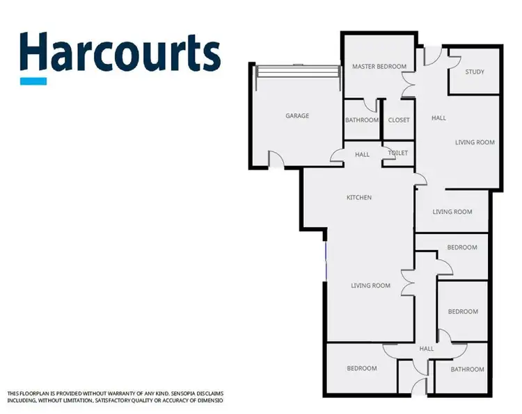 Floorplan of Homely house listing, 220 Golf Course Road, Horsham VIC 3400