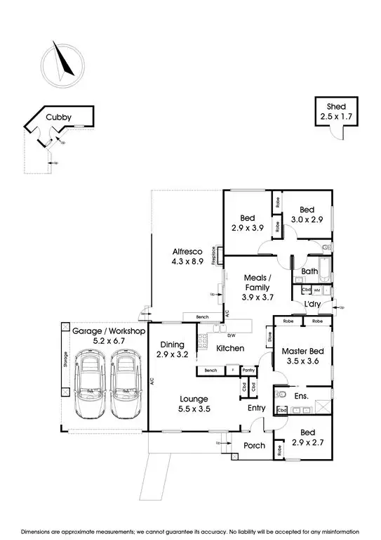 Floorplan of Homely house listing, 17 Cloverlea Drive, Wantirna VIC 3152
