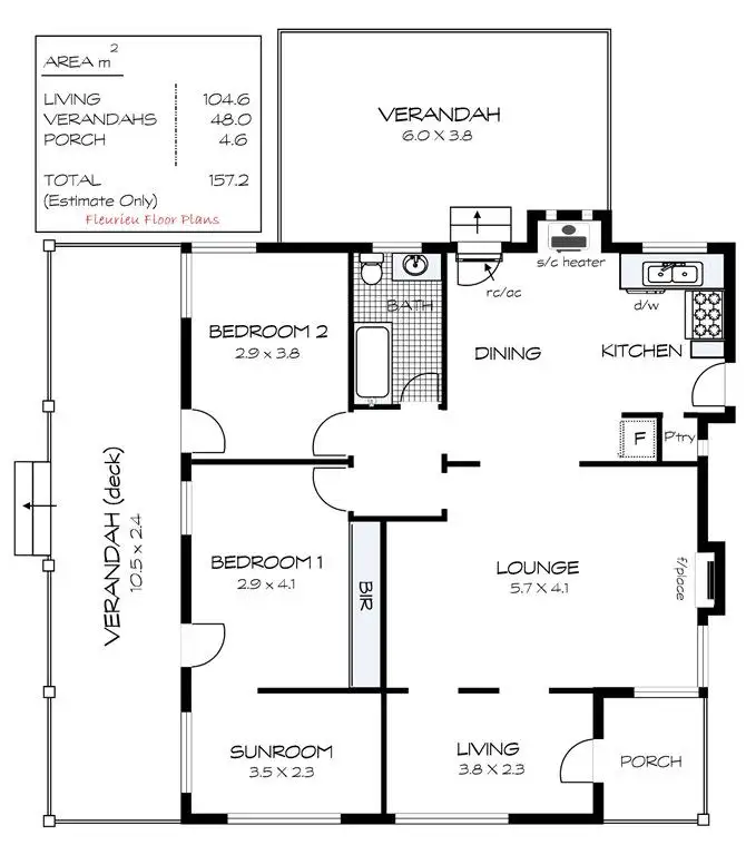 Floorplan of Homely house listing, 1086 Inman Valley Road, Inman Valley SA 5211
