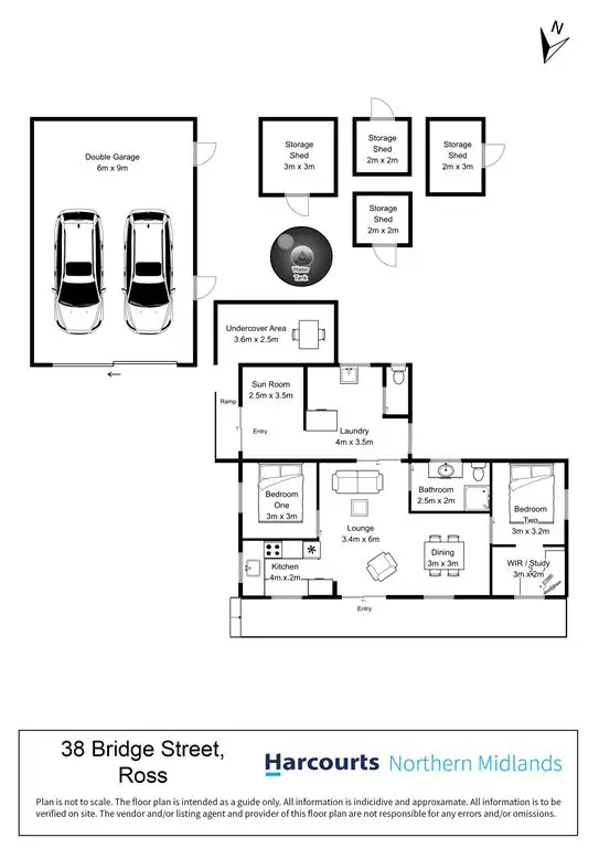 Floorplan of Homely house listing, 38 Bridge Street, Ross TAS 7209