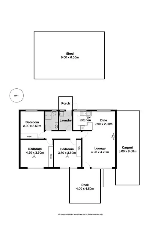 Floorplan of Homely house listing, 9 Downer Avenue, Goolwa South SA 5214