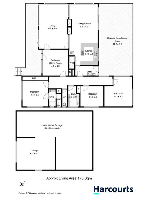 Floorplan of Homely house listing, 22 Esplanade, Lindisfarne TAS 7015