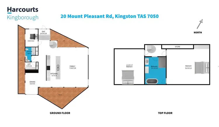 Floorplan of Homely house listing, 20 Mount Pleasant Road, Kingston TAS 7050