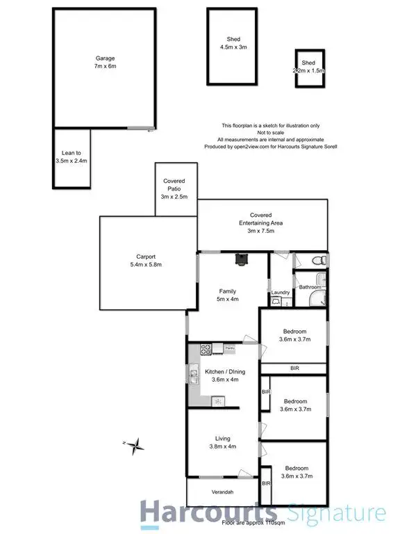 Floorplan of Homely house listing, 30 Charles Street, Triabunna TAS 7190
