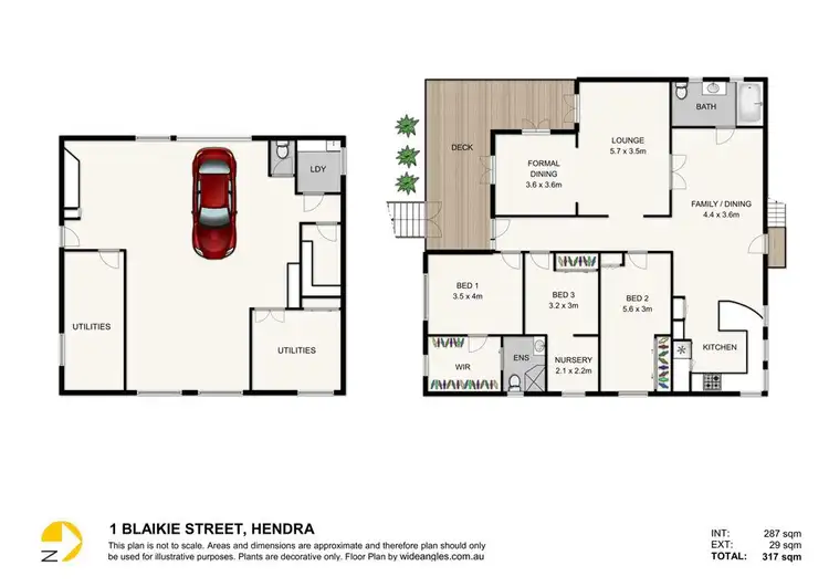 Floorplan of Homely house listing, 1 Blaikie Street, Hendra QLD 4011