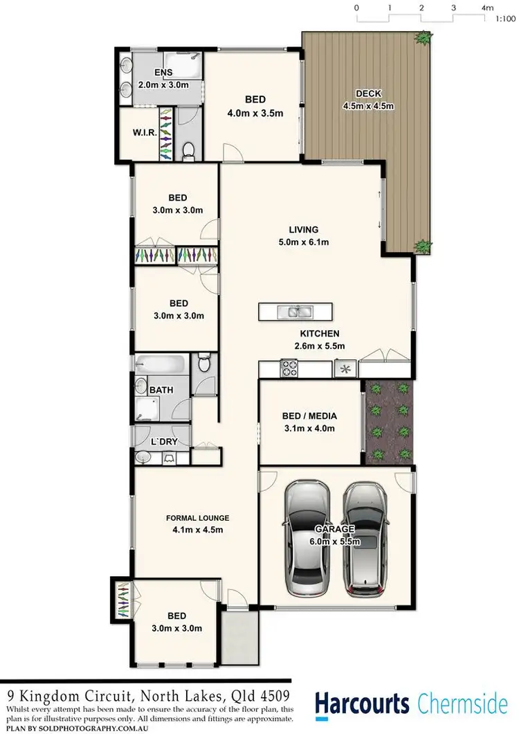 Floorplan of Homely house listing, 9 Kingdom Crct, North Lakes QLD 4509
