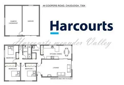 Floorplan of Homely house listing, 44 Coopers Road, Chudleigh TAS 7304