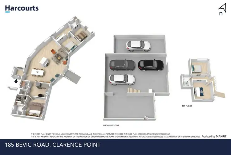 Floorplan of Homely house listing, 185 Bevic Road, Clarence Point TAS 7270