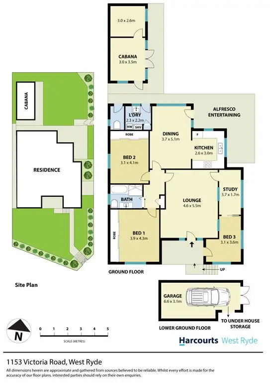 Floorplan of Homely house listing, 1153 Corner of Moira Avenue and Victoria Road, West Ryde NSW 2114