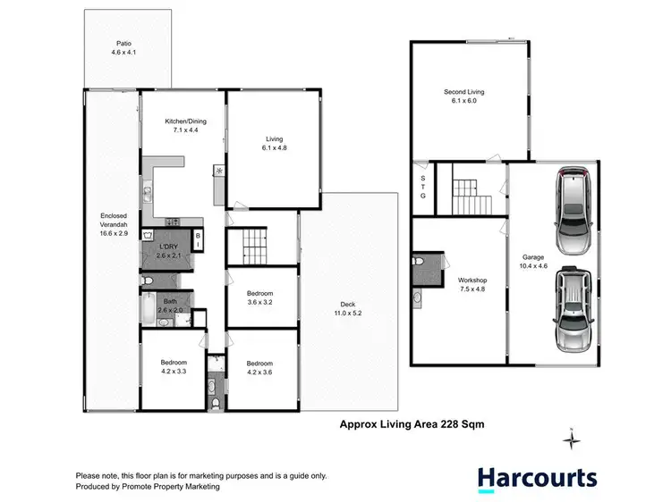 Floorplan of Homely house listing, 13 Smithurst Avenue, South Hobart TAS 7004