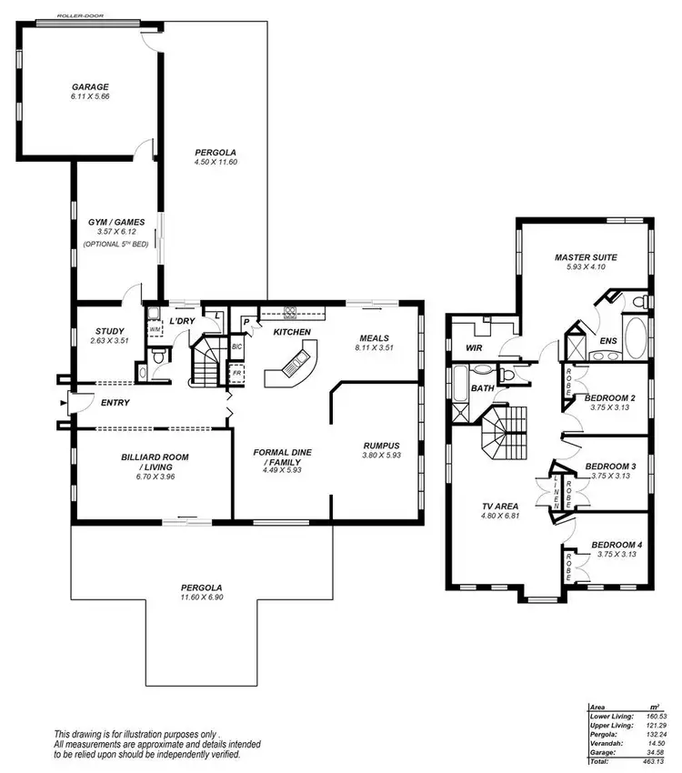 Floorplan of Homely house listing, 22 Scenic Court, Chandlers Hill SA 5159