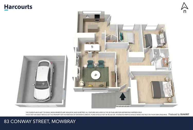 Floorplan of Homely house listing, 83 Conway Street, Mowbray TAS 7248