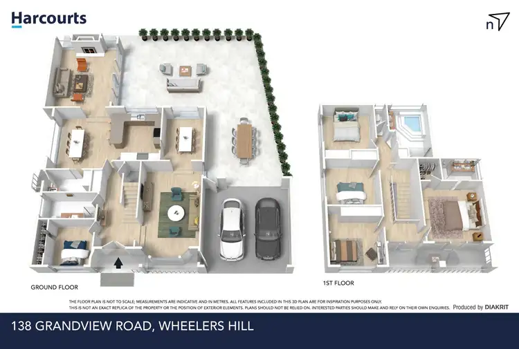 Floorplan of Homely house listing, 138 Grandview Road, Wheelers Hill VIC 3150