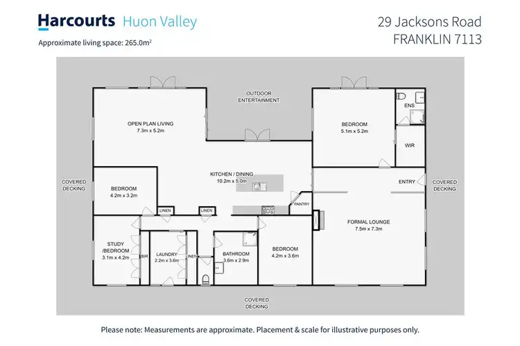 Floorplan of Homely house listing, 29 Jacksons Road, Franklin TAS 7113