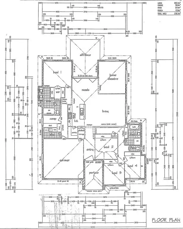 Floorplan of Homely house listing, 20 Tourmaline Circuit, Mango Hill QLD 4509