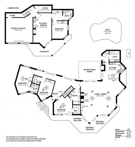 Floorplan of Homely house listing, 3 Hayward Street, Mccracken SA 5211