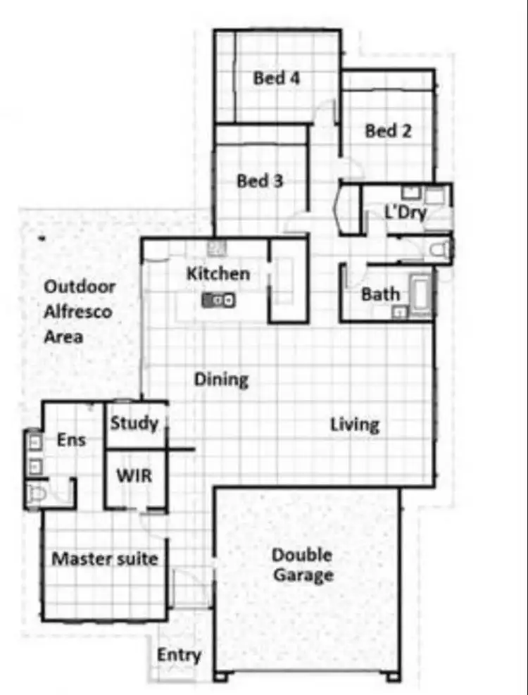 Floorplan of Homely house listing, 7 Mornington Street, Lammermoor QLD 4703