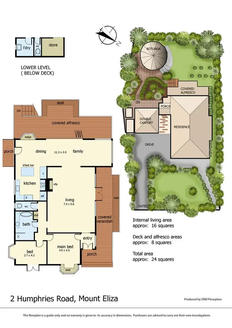 Floorplan of Homely house listing, 2 Humphries Road, Mount Eliza VIC 3930