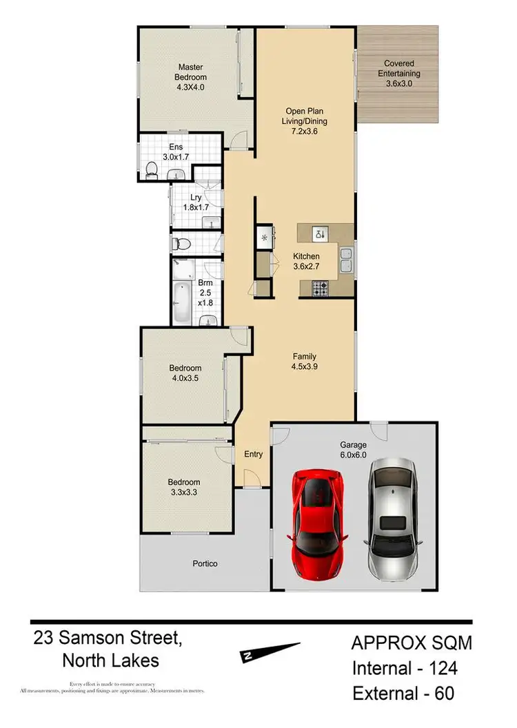 Floorplan of Homely house listing, 23 Samson Street, North Lakes QLD 4509