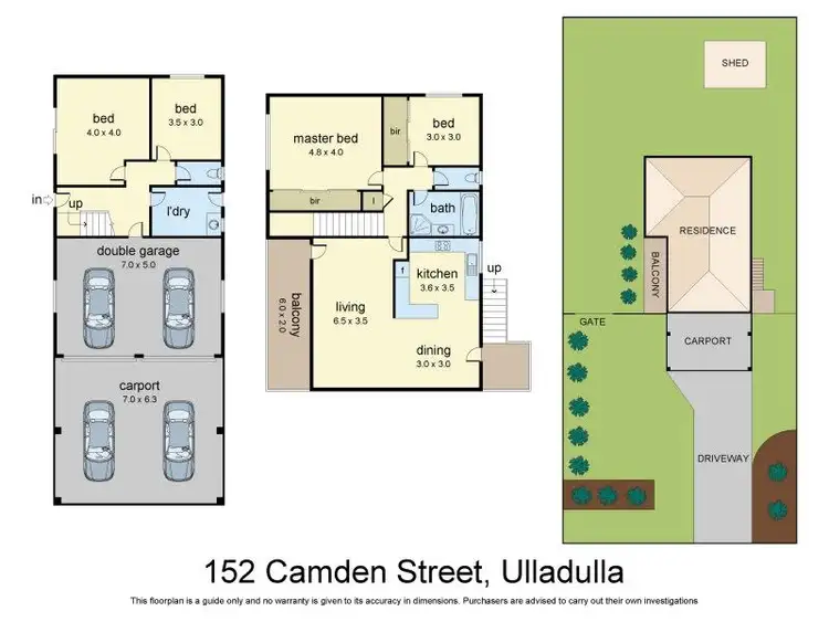 Floorplan of Homely house listing, 152 Camden Street, Ulladulla NSW 2539