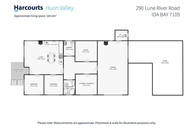 Floorplan of Homely house listing, 290 Lune River Road, Ida Bay TAS 7109