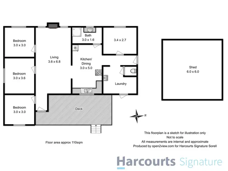 Floorplan of Homely house listing, 75 Hylands Road, Murdunna TAS 7178