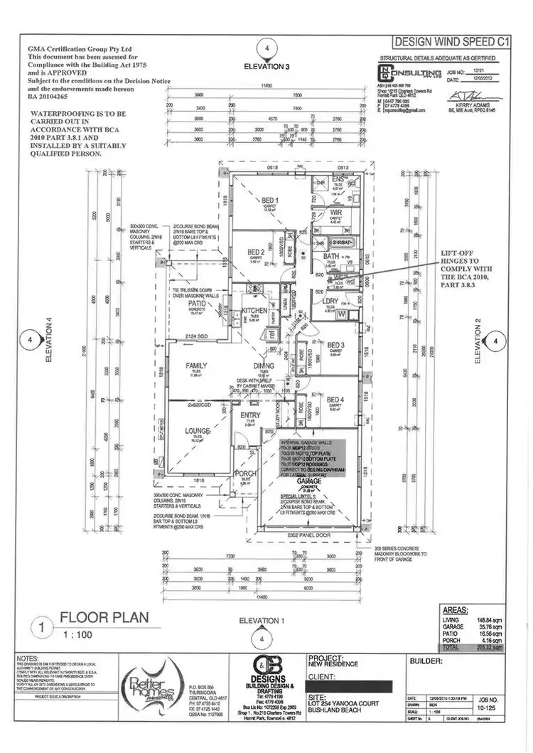 Floorplan of Homely house listing, 19 Yanooa Court, Bushland Beach QLD 4818