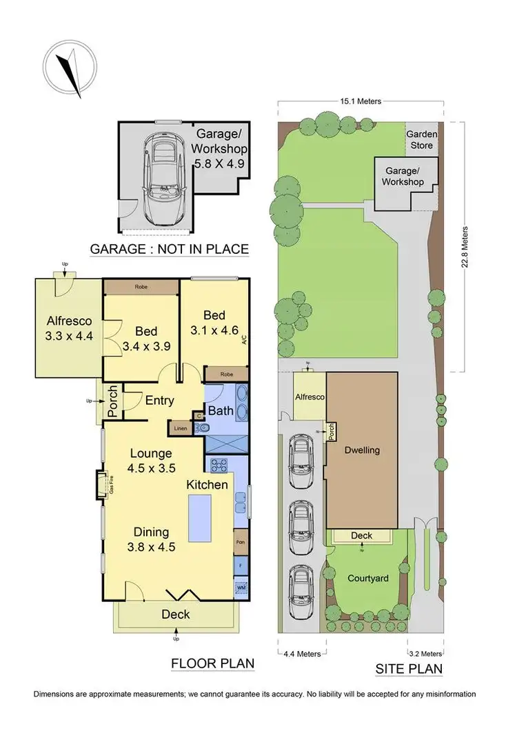 Floorplan of Homely house listing, 10 Alice Street, Clayton VIC 3168
