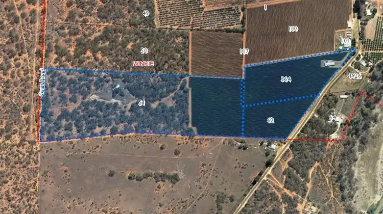 Floorplan of Homely rural property listing, 364 Katarapko Crescent, Winkie SA 5343