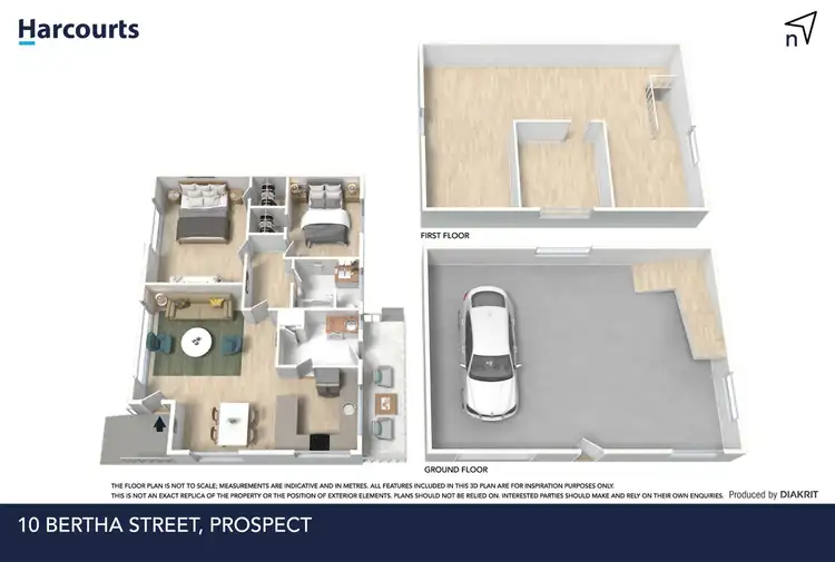 Floorplan of Homely house listing, 10 Bertha Street, Prospect TAS 7250