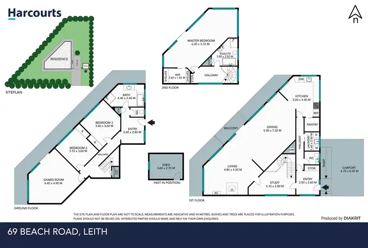 Floorplan of Homely house listing, 69 Beach Road, Leith TAS 7315