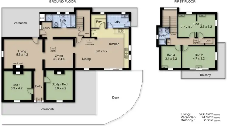 Floorplan of Homely rural property listing, 28 Tembys Road, Norton Summit SA 5136