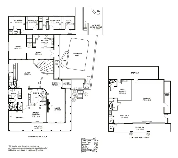 Floorplan of Homely house listing, 12 Weemala Drive, Mitcham SA 5062