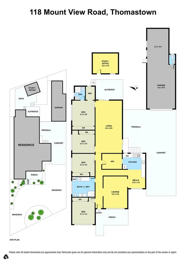 Floorplan of Homely house listing, 118 Mount View Road, Lalor VIC 3075